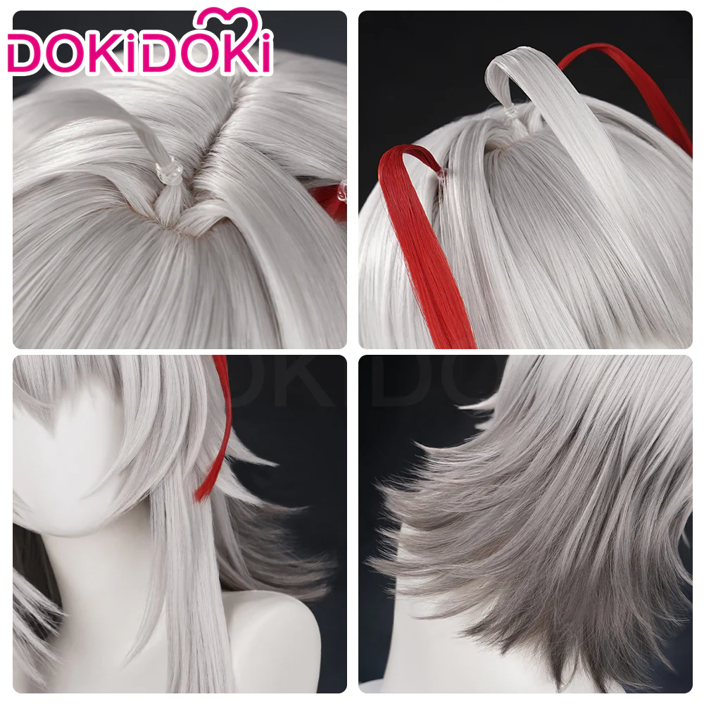 DokiDoki-SR Game Arknights Cosplay Wisadel W Costume / Wig 5th Anniversary - Image 10