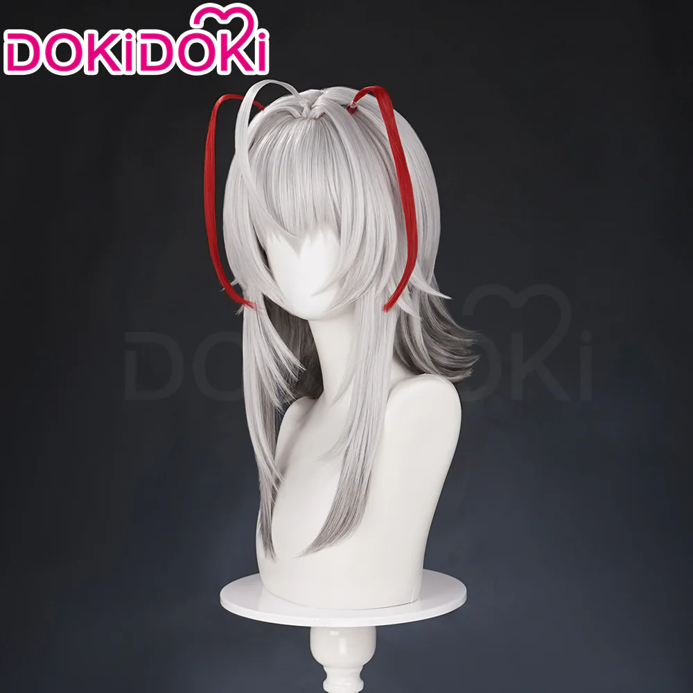 DokiDoki-SR Game Arknights Cosplay Wisadel W Costume / Wig 5th Anniversary - Image 8