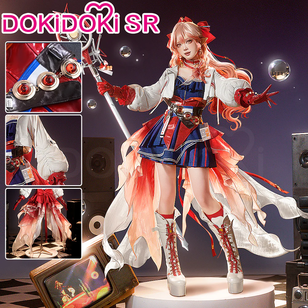DokiDoki-SR Game Arknights Cosplay Haruka Costume Shino Haruka