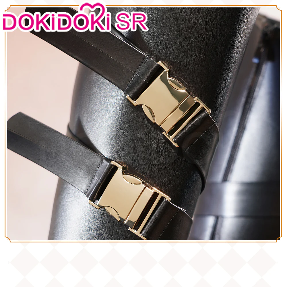 DokiDoki-SR Game Arknights Cosplay Młynar Costume / Wig / Shoes W Dali Skin - Image 12