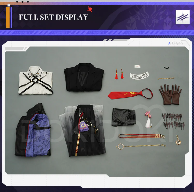 DokiDoki-SR Game Arknights Cosplay Vulpisfoglia Costume Women - Image 6
