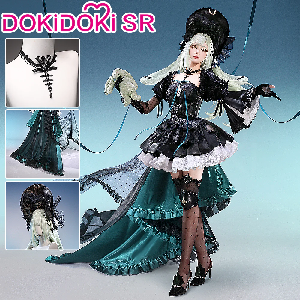 DokiDoki-SR Game Arknights X BanG Dream! Cosplay Wakaba Mutsumi Costume The Strings of Self
