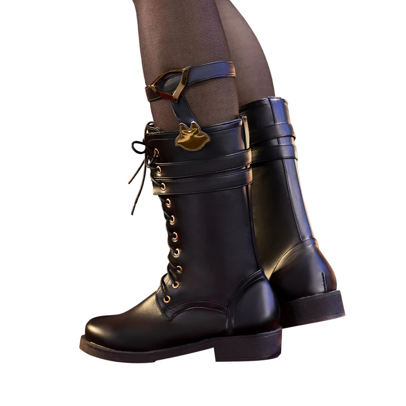 【Costume Ready For Ship】DokiDoki-SR Game Genshin Impact Cosplay Fontaine Lyney Costume / Shoes - Image 13