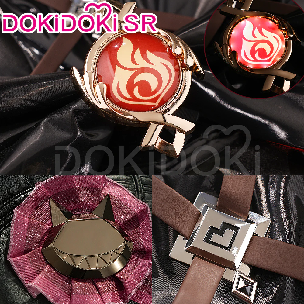 【Costume Ready For Ship】DokiDoki-SR Game Genshin Impact Cosplay Fontaine Lyney Costume / Shoes - Image 5