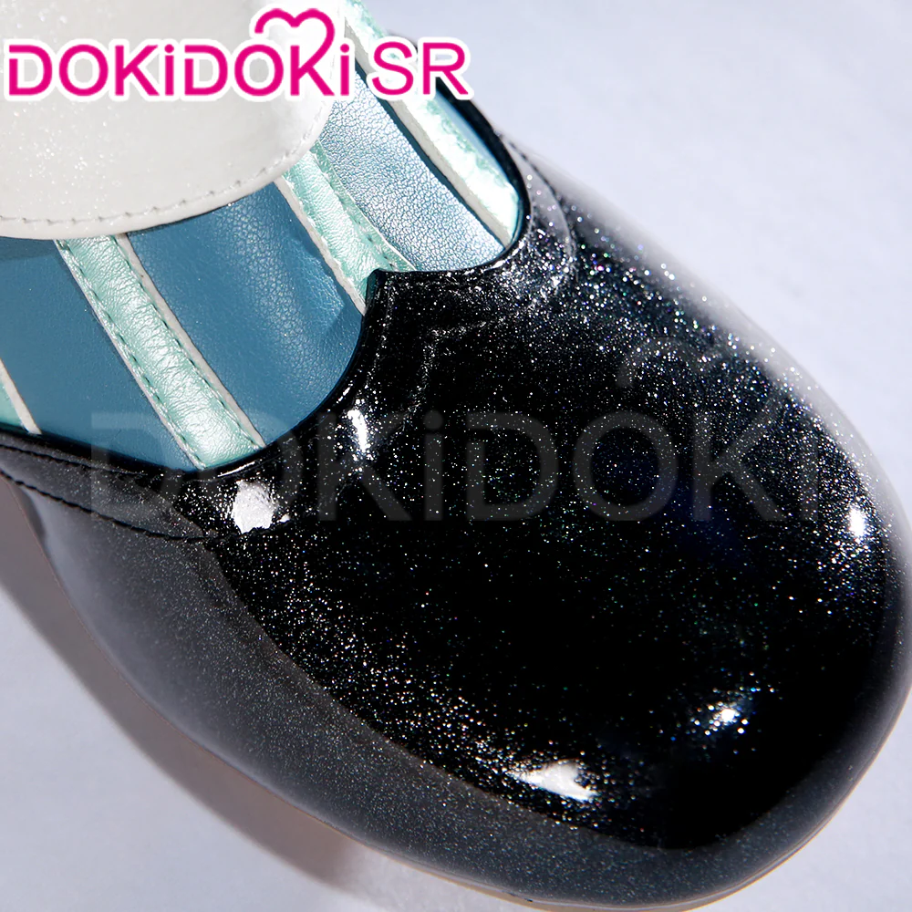 DokiDoki-SR Game Genshin Impact Cosplay Fontaine Sigewinne Costume / Shoes Women - Image 10