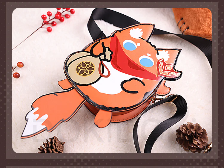 DokiDoki-SR Game Genshin Impact Cosplay Tartaglia / Zhong Li Doujin Bag Hat ZhongLi  Childe - Image 7