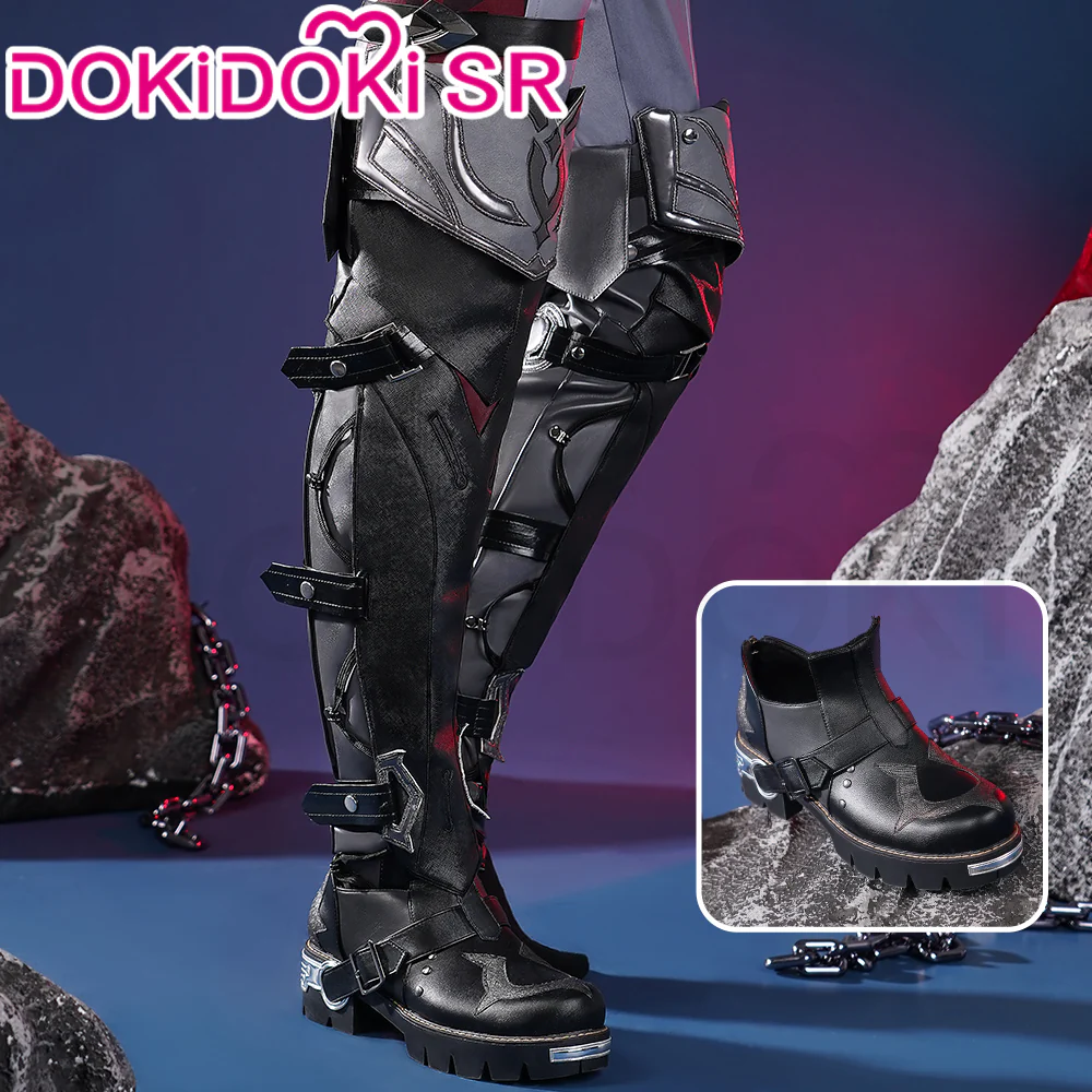 【Partially Ready For Ship】DokiDoki-SR Game Genshin Impact Cosplay Wriothesley Shoes Fontaine