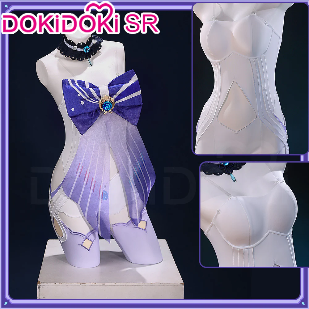 【Ready For Ship】【Last Batch】DokiDoki-SR Game Genshin Impact Sangonomiya Kokomi Cosplay Costume Women - Image 8