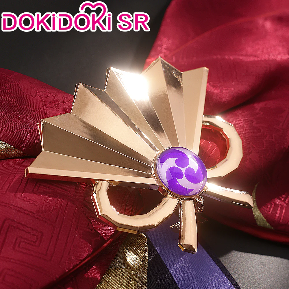 【Partially Ready For Ship】【Size S-2XL】DokiDoki-SR Game Genshin Impact  Raiden Shogun  Cosplay Costume Baal / Shoes - Image 7