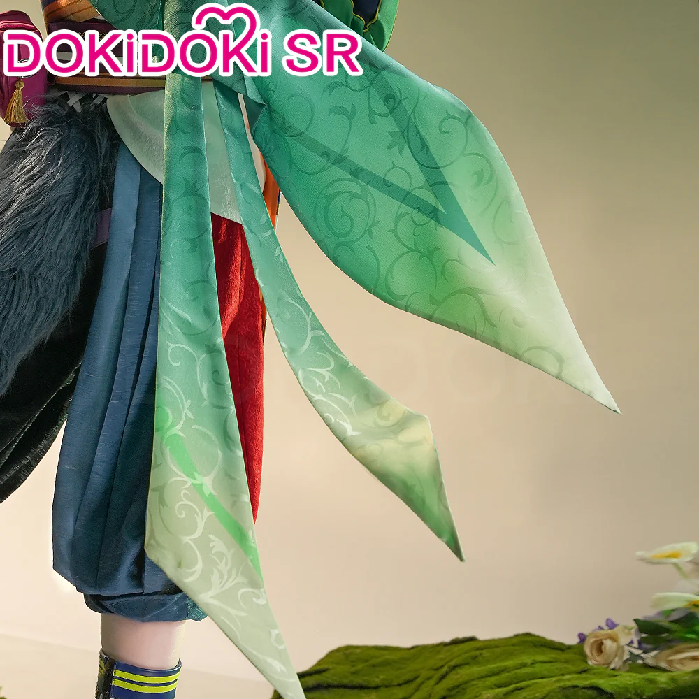 【Costume Ready For Ship】【Size S-2XL】DokiDoki-SR Game Genshin Impact Cosplay Tighnari Costume Dendro Sumeru / Shoes - Image 5