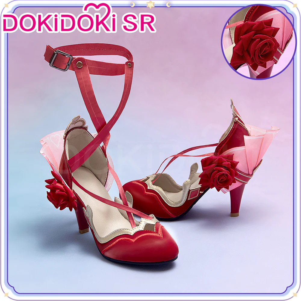 DokiDoki-SR Game Honkai Impact 3rd Cosplay Elysia Shoes Messenger of Love - Image 2