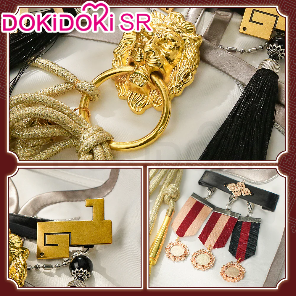 【Size S-XL】DokiDoki-SR Game Honkai: Star Rail Cosplay Jingyuan Costume The Warrior Doujin Jing Yuan - Image 5
