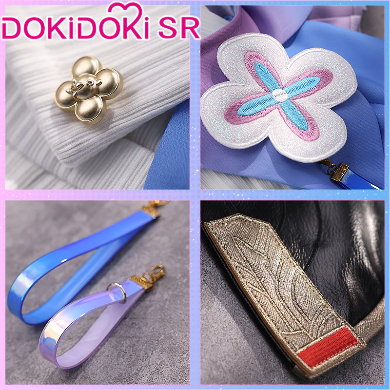 【Ready For Ship】DokiDoki-SR Game Honkai: Star Rail Cosplay March 7th Cosplay Costume / Shoes - Image 2