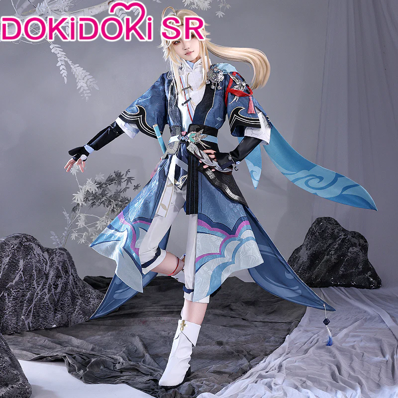 【Partially Ready For Ship】DokiDoki-SR Game Honkai: Star Rail Cosplay Yan Qing Cosplay Costume / Shoes Yanqing