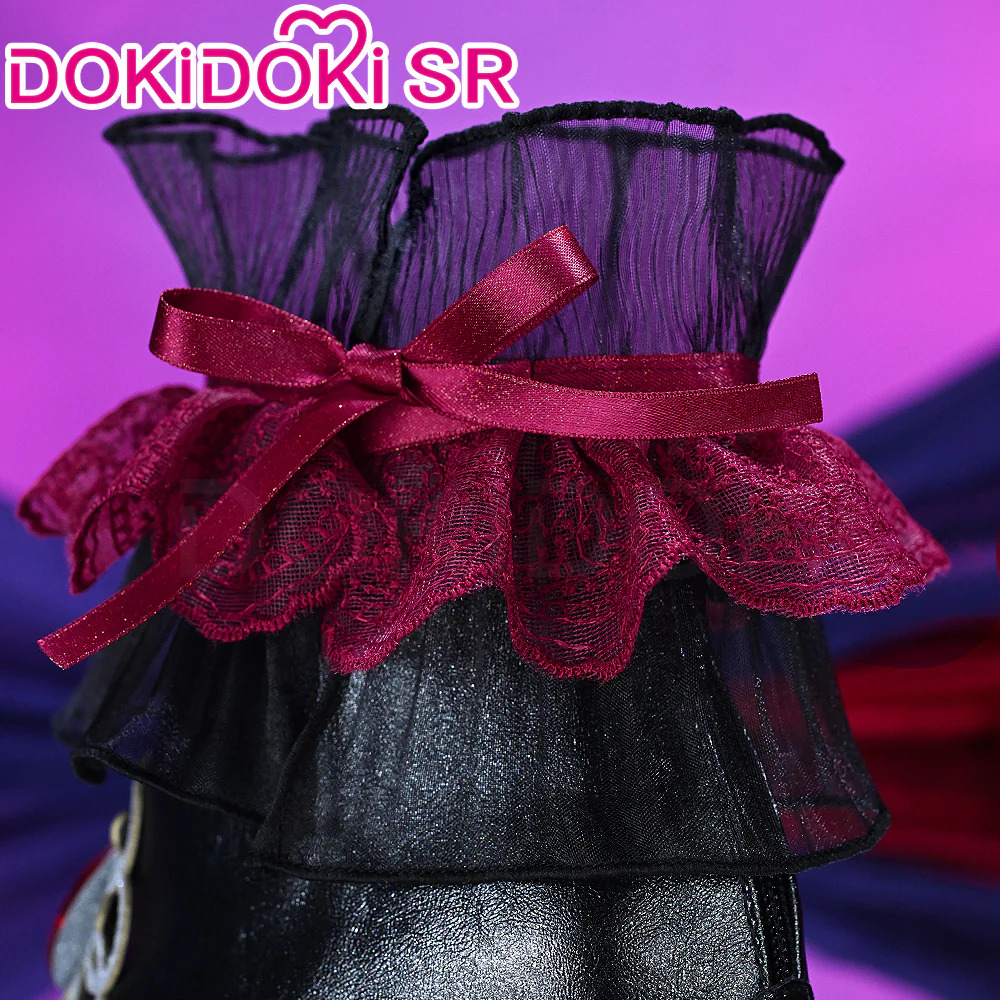 DokiDoki-SR Game Identity V Cosplay Little Girl Shoes idv Miss Pomegranate Plate - Image 4