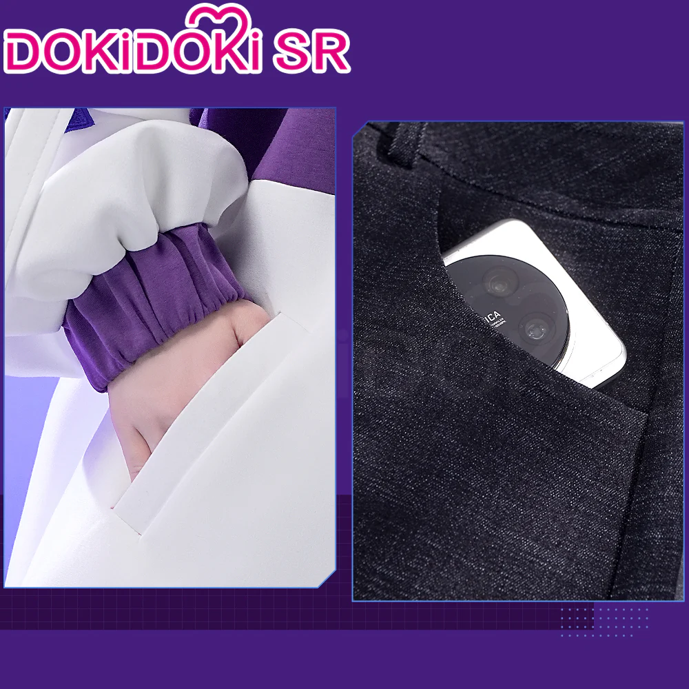 DokiDoki-SR Game Identity V Cosplay Tracy Reznik Costume Mechanic BLK. TRACY Casual Wear idv - Image 3