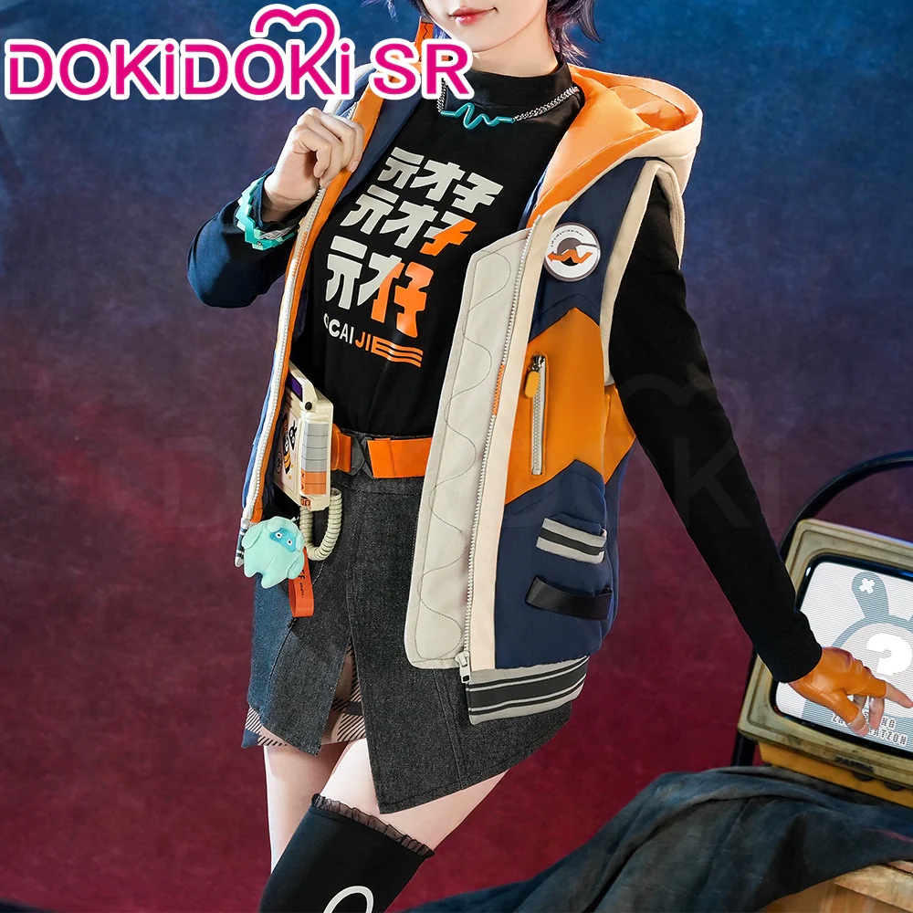 【Partially Ready For Ship】DokiDoki-SR Game Zenless Zone Zero Cosplay Belle Costume / Shoes Phaethon - Image 2