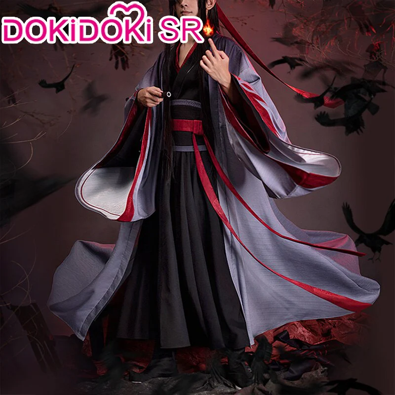 【Partially Ready For Ship】DokiDoki-SR Mo Dao Zu Shi Cosplay Yiling Patriarch Ver Wei Wu Xian Cosplay Costume Dao Mo To Shi Men Wei Wuxian/ MDZS