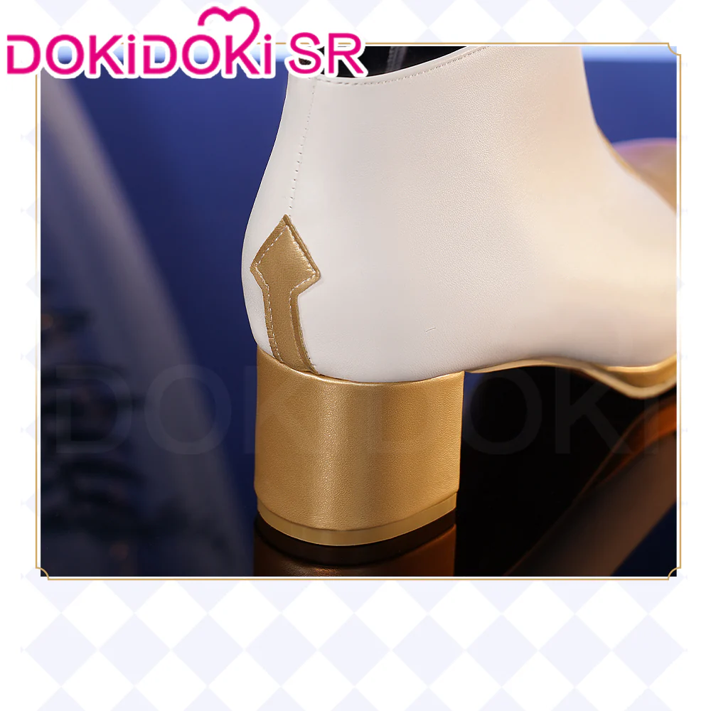 【Partially Ready For Ship】【7 Diffrent Lights】DokiDoki-SSR Game Genshin Impact Traveler Lumine Cosplay Costume Ying /Shoes - Image 8