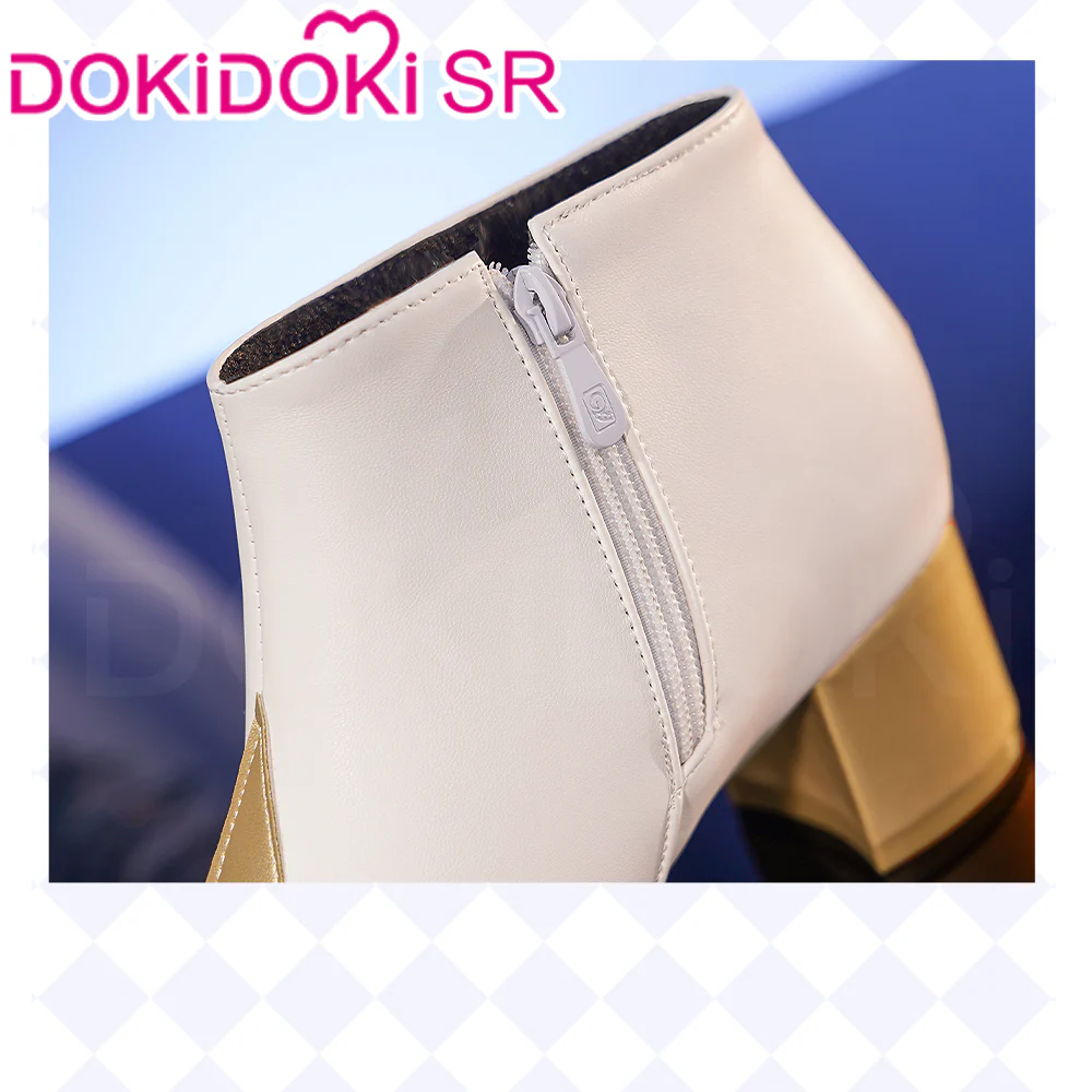 【Partially Ready For Ship】【7 Diffrent Lights】DokiDoki-SSR Game Genshin Impact Traveler Lumine Cosplay Costume Ying /Shoes - Image 9