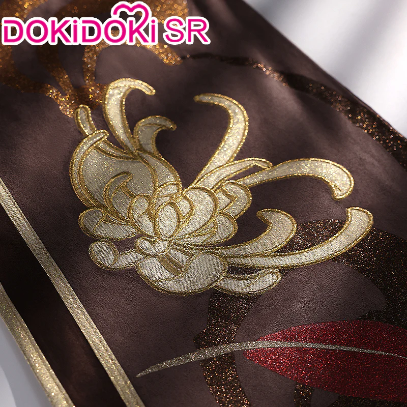 【US LOCAL SHIPPING 】【Size S-2XL】DokiDoki-SR Game Genshin Impact Hutao Cosplay Costume Hu Tao Costume Halloween - Image 12