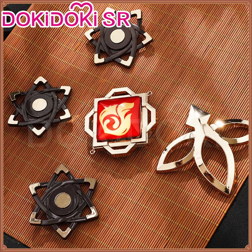 【US LOCAL SHIPPING 】【Size S-2XL】DokiDoki-SR Game Genshin Impact Hutao Cosplay Costume Hu Tao Costume Halloween - Image 4