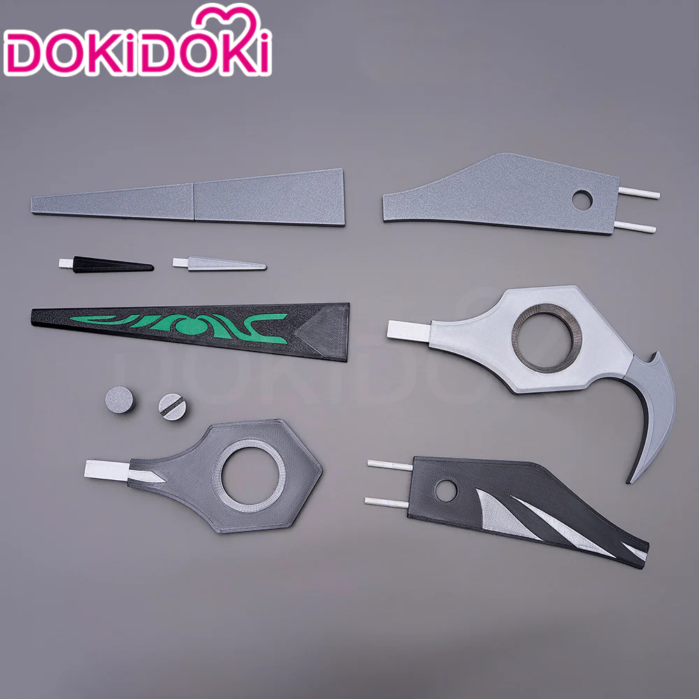 【Glowing】【28 / 100 CM】DokiDoki Anime GACHIAKUTA Cosplay Riyo Reaper Prop Scissors - Image 9