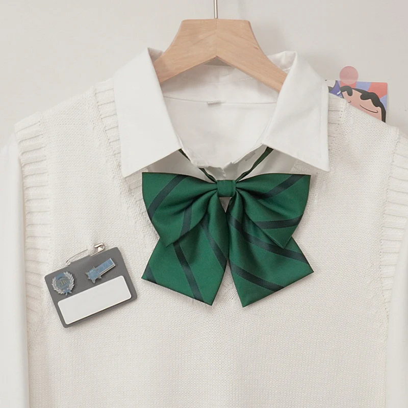 【In Stock】DokiDoki Anime LoveLive! School Idol Project Cosplay Honoka Kousaka / Minami Kotori / Nozomi Toujou / Hoshizora Rin / Maki Nishikino / Koizumi Hanayo / Nico Yazawa / Ayase Eli / Sonoda Umi Lovelive Uniform Bow Tie - Image 2