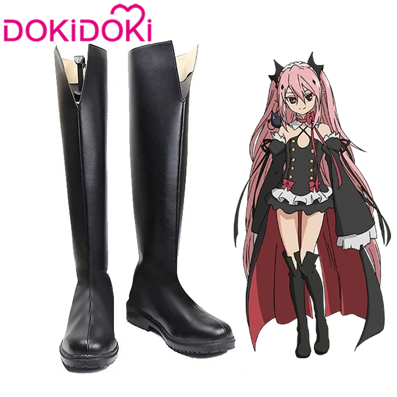 DokiDoki Anime Seraph Of The End Cosplay Krul Tepes Cosplay Shoes