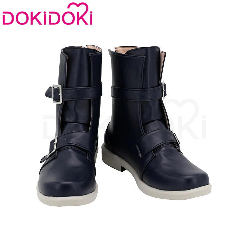 DokiDoki Game Cosplay Shoes Black Boots