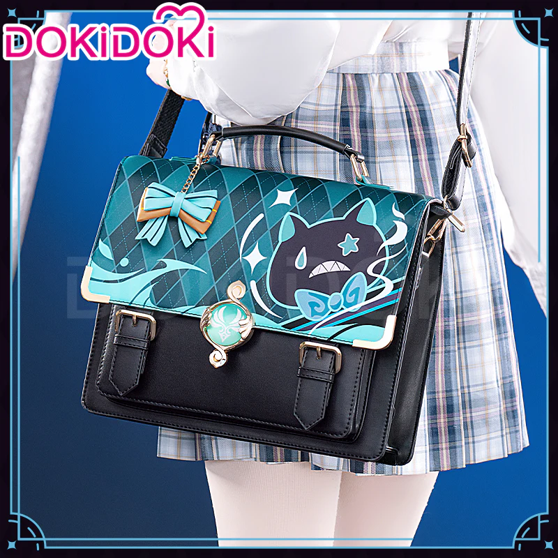 【In Stock】DokiDoki Game Genshin Impact Cosplay Lynette Itabag Ita Bag / Badge Holder - Image 3