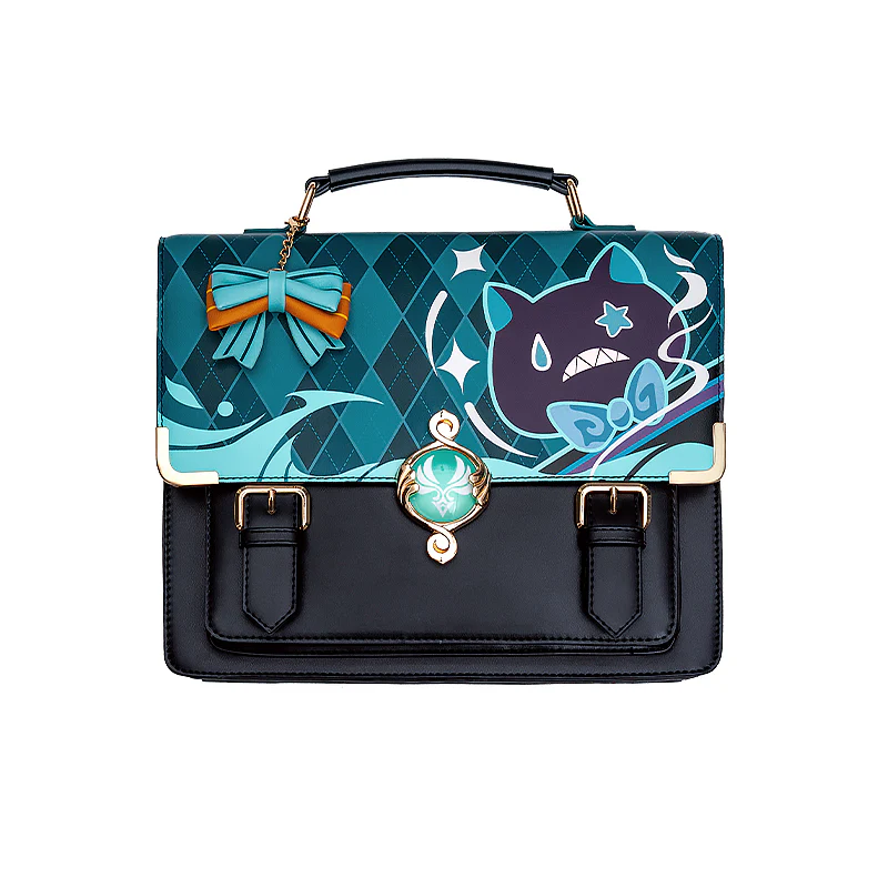 【In Stock】DokiDoki Game Genshin Impact Cosplay Lynette Itabag Ita Bag / Badge Holder - Image 5