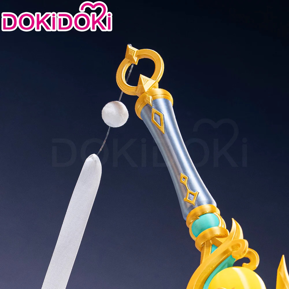 【In Stock】DokiDoki Game Genshin Impact Cosplay Zi Bai Sword Prop White Horse Adeptus Zibai Luna IV - Image 2