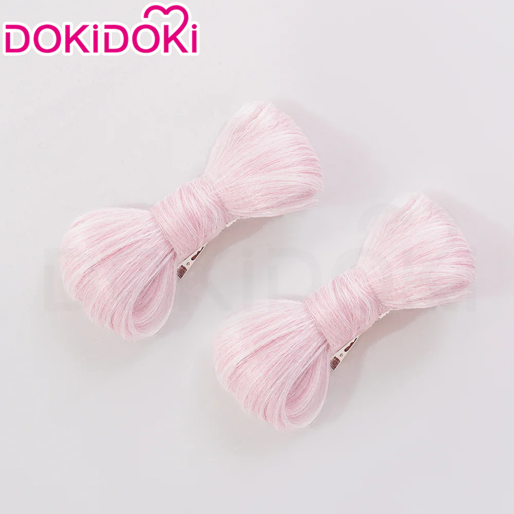【Partially Ready For Ship】DokiDoki Game Honkai: Star Rail Cosplay March 7th  Wig / Earclip Short Pink Nascent Spring - Image 11