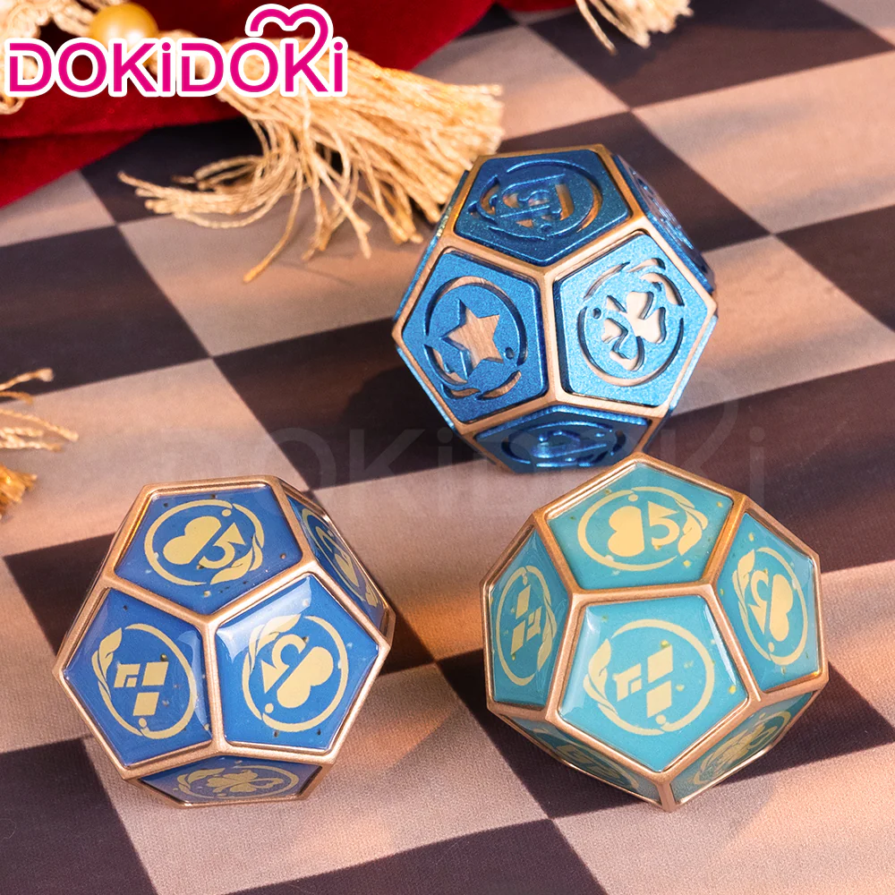 【Partially Ready For Ship】DokiDoki Game Honkai: Star Rail Cosplay Aventurine Prop Dice Shajin Sha Jin - Image 2