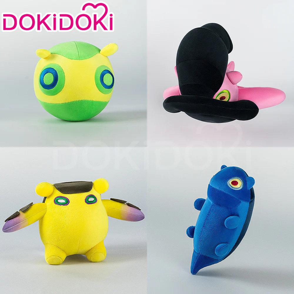 【In Stock】DokiDoki Game Valorant Cosplay Gekko Wingman / Dizzy / Mosh Pit / Thrash Plushies Doll