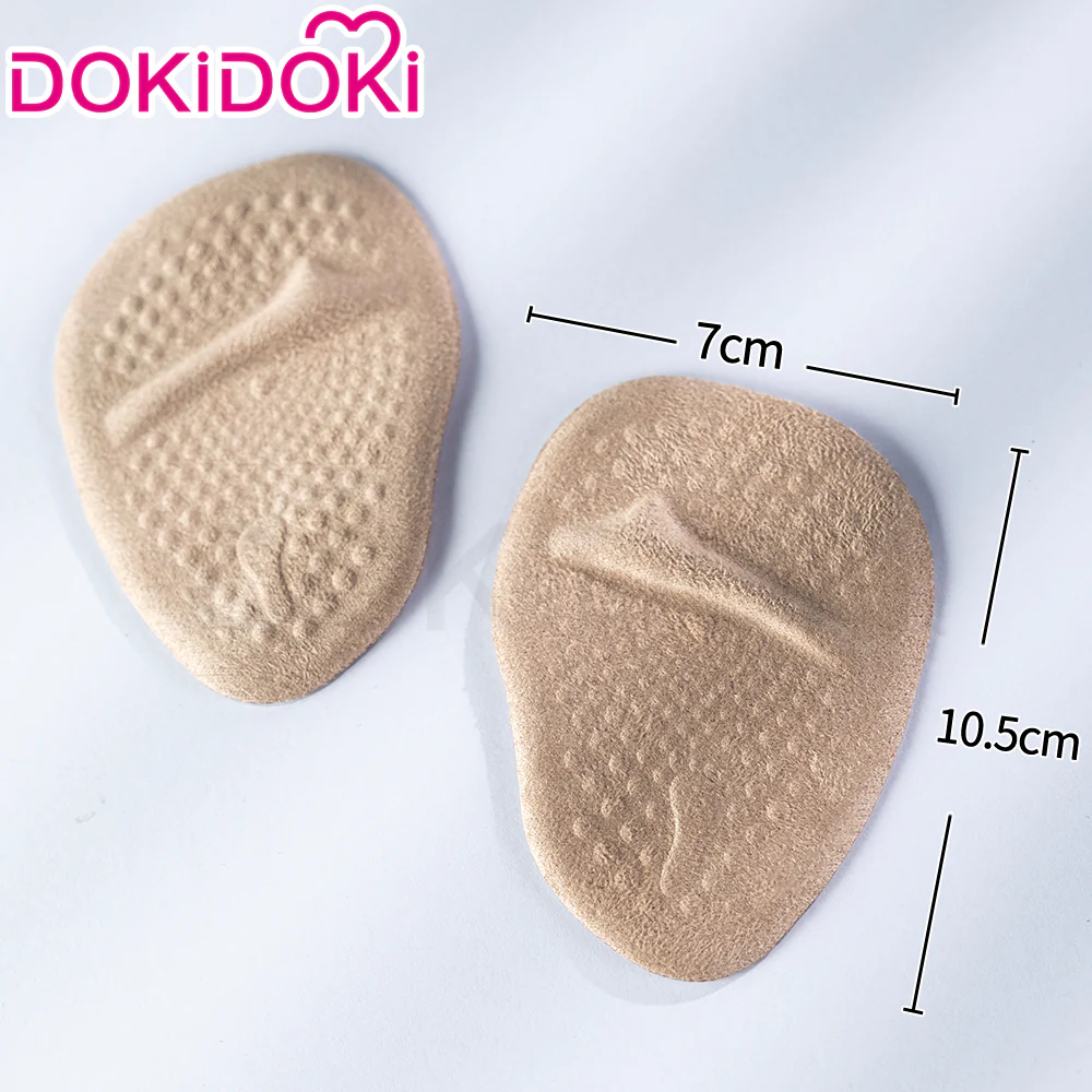 【In Stock】DokiDoki  Black White Skin-tone Transparent Anti-friction Forefoot Pads Anti-slip Heel Cushions Shoe Size Adjusters - Image 4