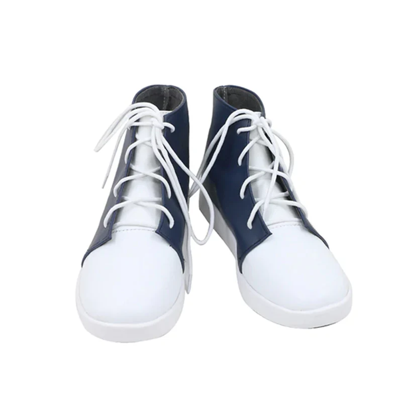 【In Stock】Dokidoki Mange Anime Cosplay Shoes Blue White - Image 2