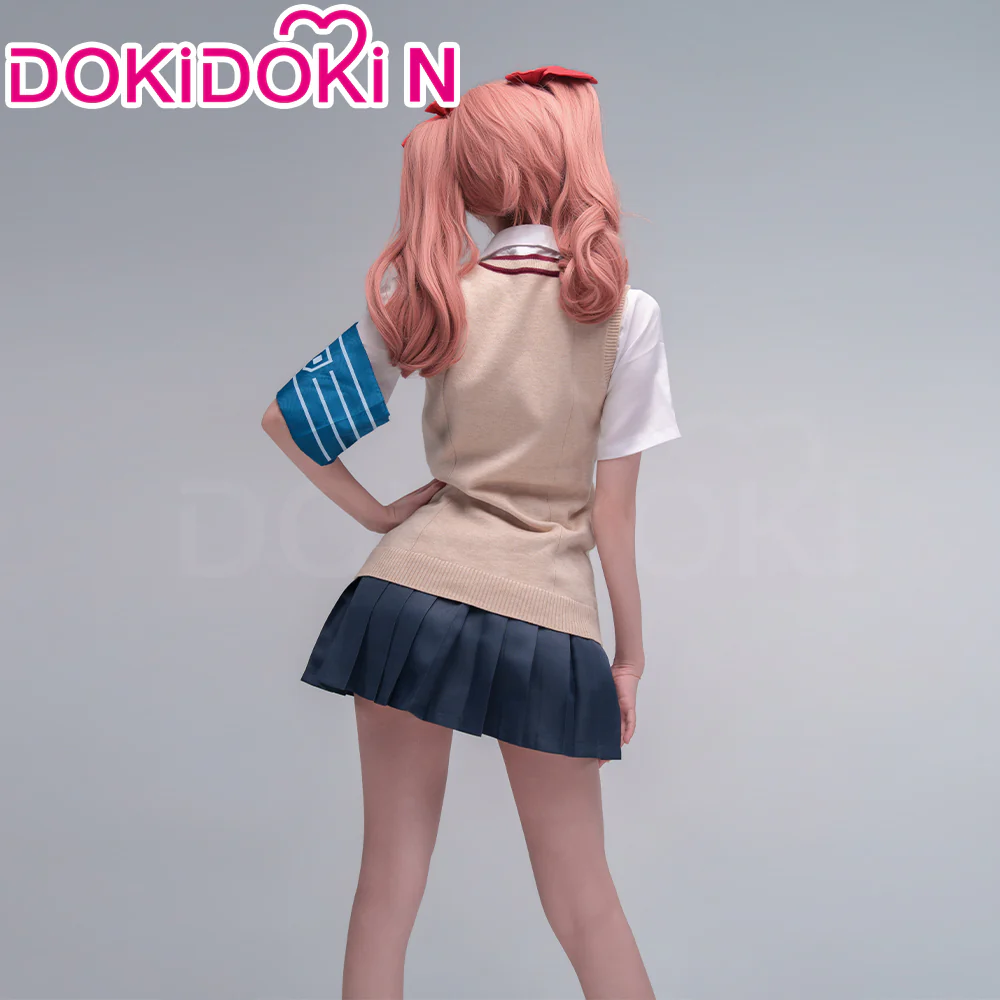【In Stock】DokiDoki-N Anime A Certain Scientific Railgun Cosplay Shirai Kuroko Costume School Uniform - Image 4