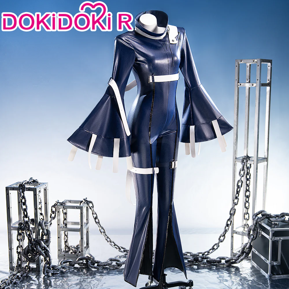 【In Stock】DokiDoki-R Anime Cosplay Costume Black Dress - Image 2