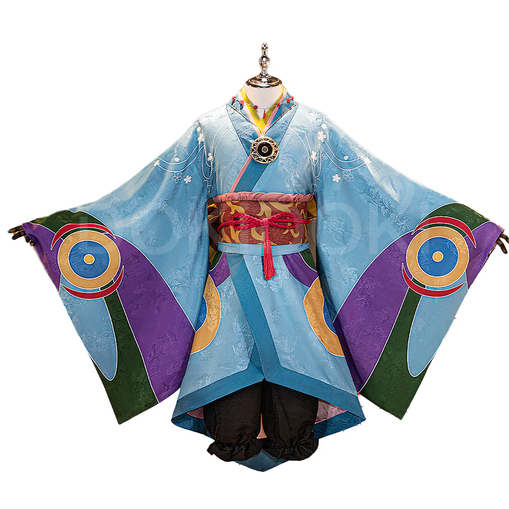 【Partially Ready For Ship】【Size S-3XL】DokiDoki-R Anime Mononoke Cosplay Kusuriuri Costume Medicine Seller - Image 5