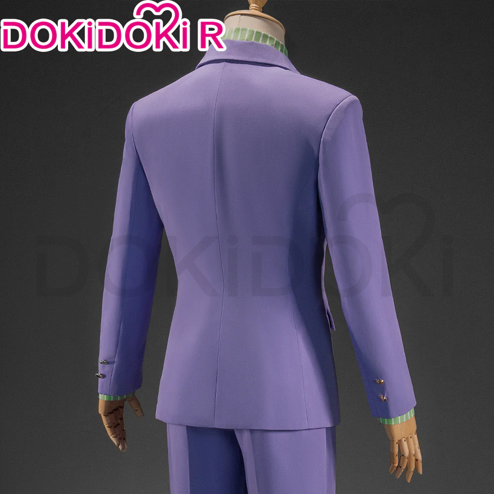 【In Stock】DokiDoki-R Anime Season 4 Cosplay Costume Anime Version Purple Green Suit - Image 3