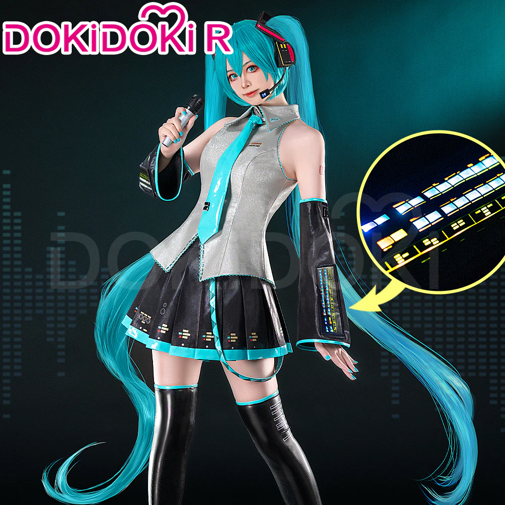 【Partially Ready For Ship】【Size S-2XL】DokiDoki-R Cosplay Costume Glowing Suit - Image 2