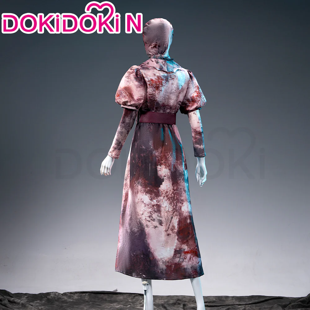 【In Stock】DokiDoki-R Cosplay Women Costume White Red Nurse Dress Halloween - Image 2