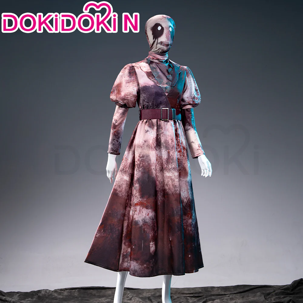 【In Stock】DokiDoki-R Cosplay Women Costume White Red Nurse Dress Halloween - Image 3