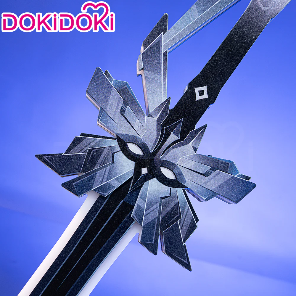 【In Stock】【Glowing】DokiDoki Game Genshin Impact Cosplay II Capitano The Captain Prop Sword - Image 4