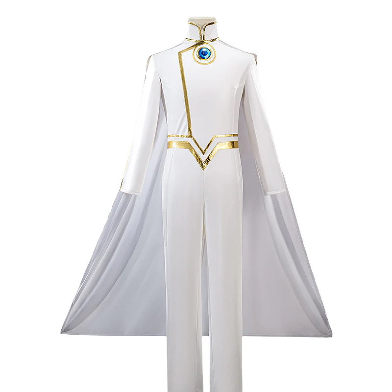 【In Stock】【Size S-2XL】DokiDoki Anime TO BE HERO X Cosplay NICE Costume White Suit - Image 5