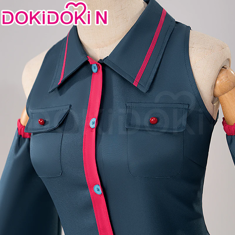 【Partially Ready For Ship】【Size S-2XL】DokiDoki-N Cosplay Costume Suit Female - Image 4