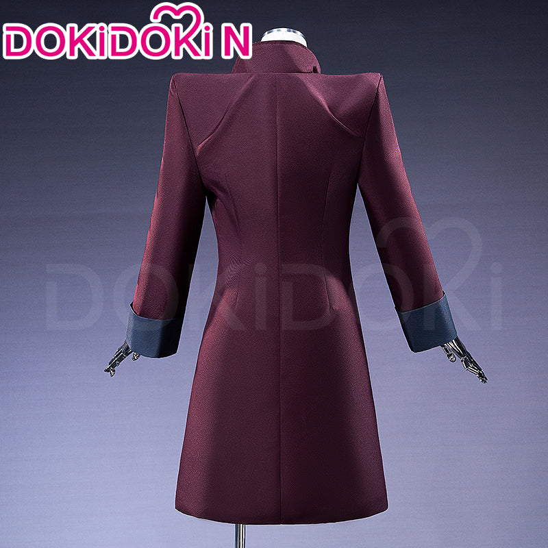 【In Stock】【Size S-2XL】DokiDoki-N Anime Cosplay Costume Dark Red Heart Coat - Image 2