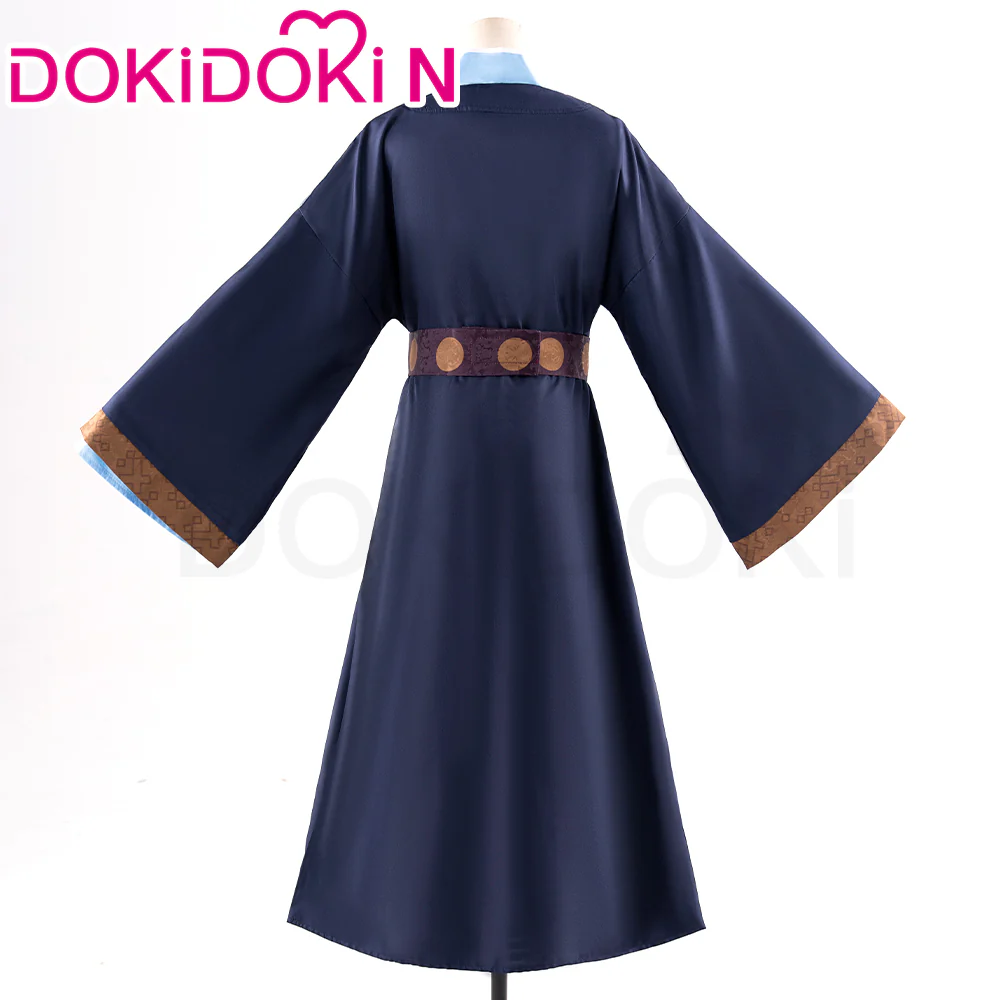 【In Stock】【Size S-2XL】DokiDoki-N Anime The Apothecary Diaries Cosplay Jinshi Costume Blue Court Dress - Image 3